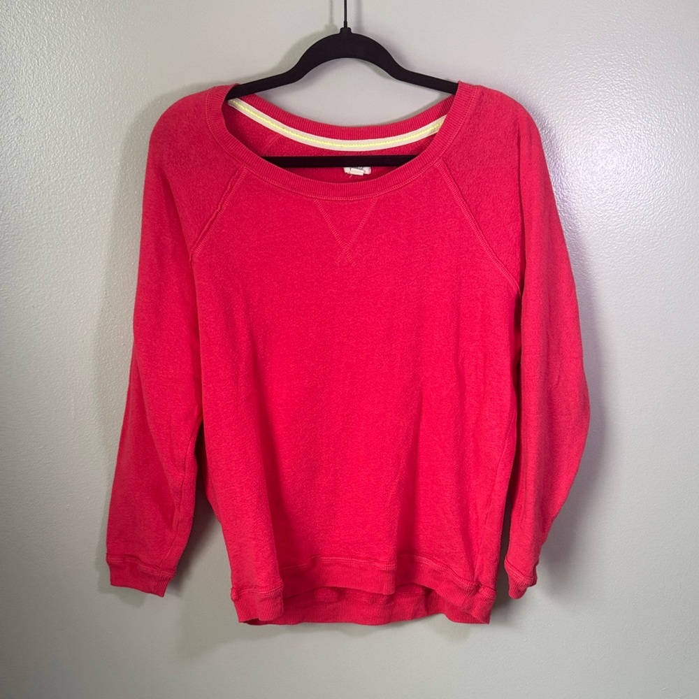 Relaxed Fit Women’s Aerie Vibrant Pink Pullover Size M